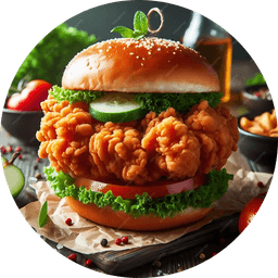 Chicken Lolipop Burger