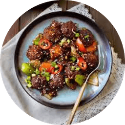 Veg. Mushroom Manchurian